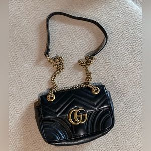 Gucci Mini GG Marmont 2.0 Matelasse Leather Shoulder Bag